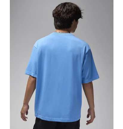 Футболка мужская Air Jordan Brand Snkr Ptch Ss Crew Light Blue FN5982-469