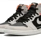 Кроссовки мужские Air Jordan 1 Retro High Og Grey/Black 555088-018