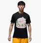 Футболка мужская Air Jordan Ess Flamingo Ss Crew Black HJ2399-010