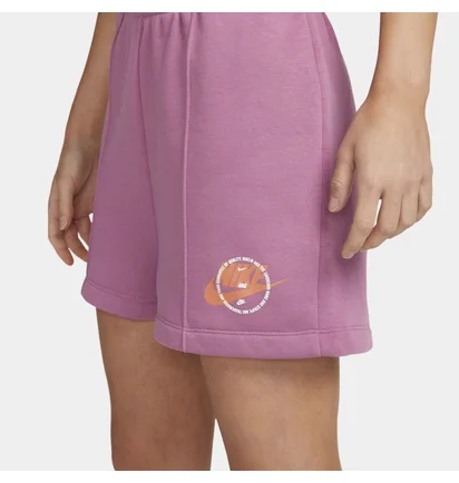 Шорти жіночі Nike Sportswear Fleece Shorts Violet Dx5677-507