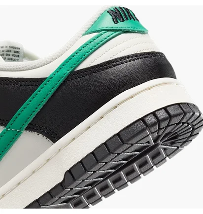 Кросівки унісекс Nike Dunk Low White/Green IB4363-133