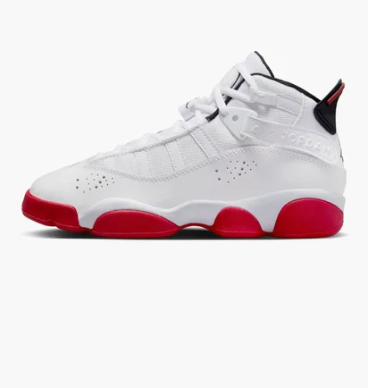 Кроссовки детские Air Jordan 6 Rings White 323419-160