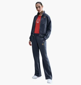 Штани жіночі Nike Court Heritage Windrunner WomenS Mid- Rise Tennis Trousers Blue FZ6509-415