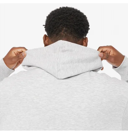Худі чоловіче New Balance Stacked Logo French Terry Hoodie Grey MT41501