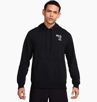 Худі чоловіче Nike Club Ft Moon Gfx Black HQ8594-010