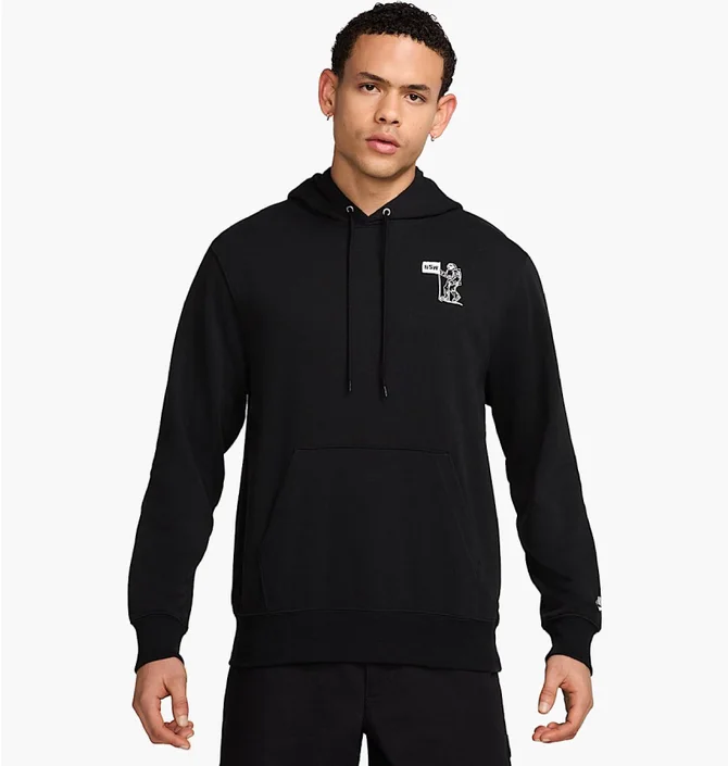 Худі чоловіче Nike Club Ft Moon Gfx Black HQ8594-010