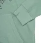 Худи женское Jeep Hooded Oversize Sweatshirt Botanical Print Turquoise O102606-E854