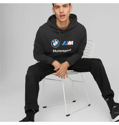 Худи мужское Puma Bmw M Ess Ft Black 538143-01