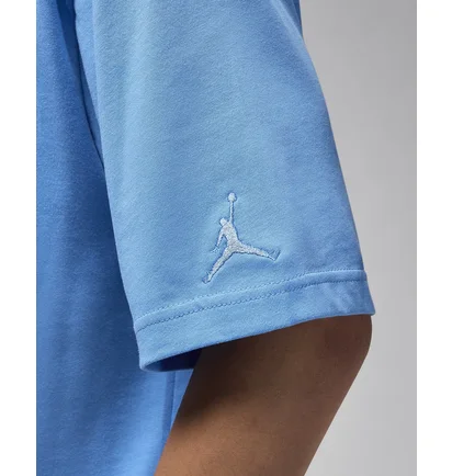 Футболка мужская Air Jordan Brand Snkr Ptch Ss Crew Light Blue FN5982-469