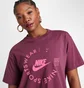 Футболка женская Nike Sportswear Sports Utility T-Shirt Violet FD4235-653