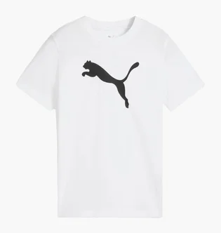 Футболка детская Puma Essentials Cat Logo White 684907-02