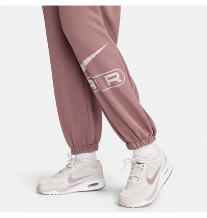 Спортивный костюм женский Nike Nsw Air Oos Flc Crew Bordo FN1897-208__FN1902-208