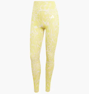 Лосини жіночі Adidas Optime Essentials Stash Pocket Full Length Yellow JM9882