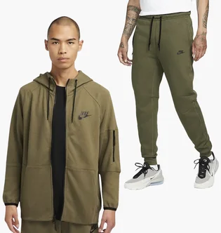 Спортивный костюм мужской Nike Tech Fleece Olive DD5284-222__DD5293-222