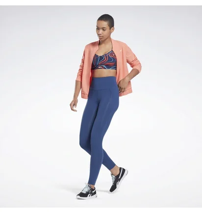 Топ женский Reebok Lux Nature Grown Print Blue H49062