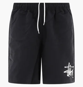 Шорты мужские Stussy Big Basic Black 113156N0001