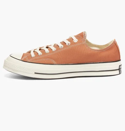 Кеды мужские Converse Chuck Taylor 1970S Ox No Waist Canvas Orange A00461C