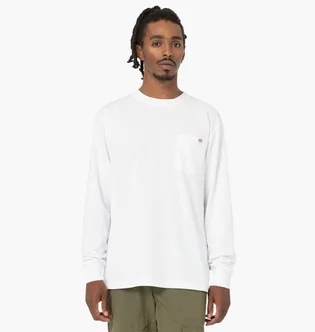 Лонгслів чоловічий Dickies Luray Pocket White DK0A4YGHWHX1