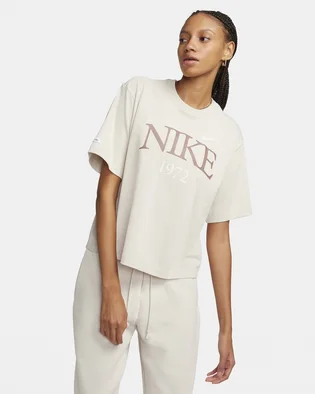 Футболка женская Nike Sportswear Classic T-Shirt Beige FQ6600-104