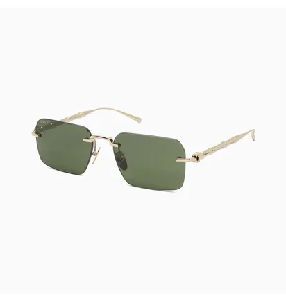 Солнцезащитные очки Gucci Gold/Green GG2154S-003-56