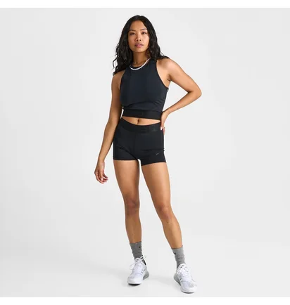 Топ женский Nike Pro Dri-Fit Crop Tank Black FQ7934-010