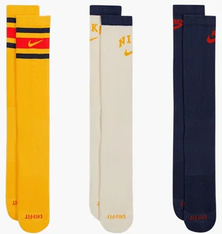 Носки Nike Everyday Plus Cushioned Crew Multi (3 пары) DX7665-910