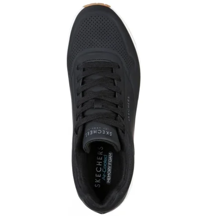 Кросівки чоловічі Skechers Uno Stand On Air Black 52458-Blk