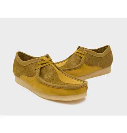 Туфли мужские Clarks Wallabee Olive 26175842