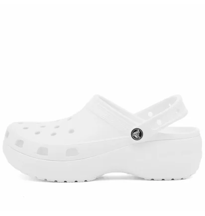 Сандали женские CROCS Classic Platform Clog W White 206750-100