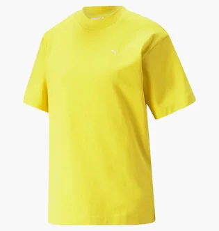 Футболка жіноча Puma Yona Sunp Mock Neck Tee Yellow 537977-41