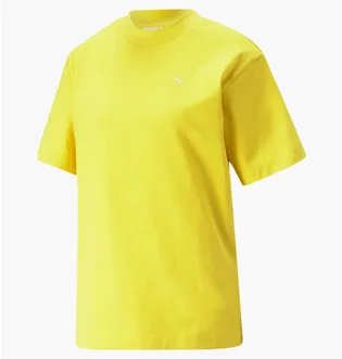 Футболка женская Puma Yona Sunp Mock Neck Tee Yellow 537977-41