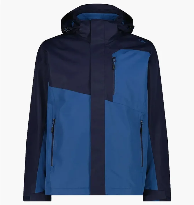 Куртка мужская CMP Jacket Zip Hood Detachable Inn Blue 31Z1587D-00NU