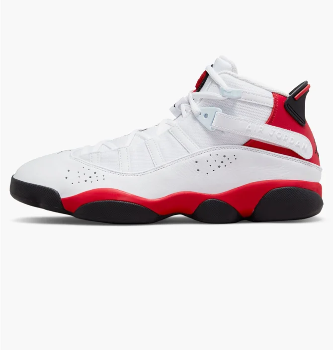 Кроссовки мужские Air Jordan 6 Rings White 322992-126