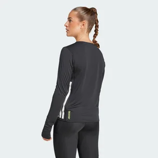 Лонгслив женский Adidas Adizero Running Black JD3614