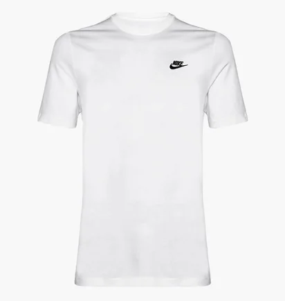 Мужская футболка Nike M Nsw Club Tee White AR4997-101