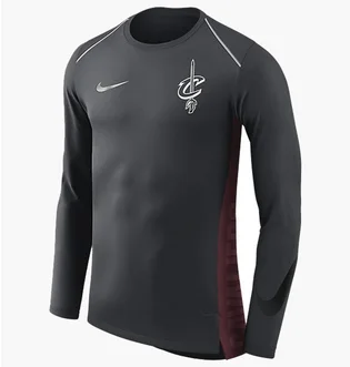 Лонгслив мужской Nike Cleveland Cavaliers Hyper Elite MenS Long-Sleeve Nba Top Black 908031-014