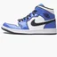 Кроссовки мужские Air Jordan 1 Mid Se White/Blue DD6834-402