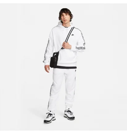 Спортивний костюм чоловічий Nike Club Fleece MenS Graphic Hooded Track Suit White FB7296-100