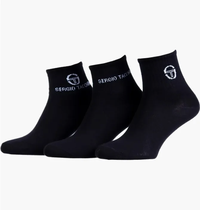 Носки женские Sergio Tacchini Black (3 пары) 13511506-1
