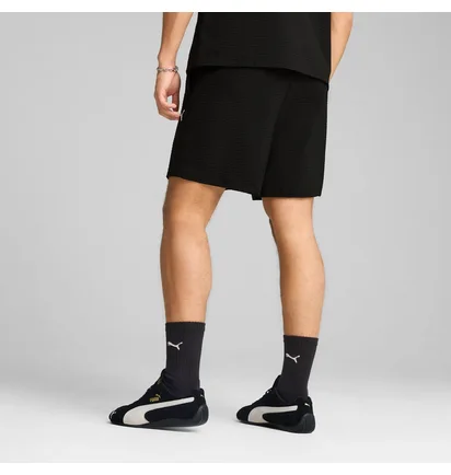 Шорты мужские Puma Wardrobe Essentials Seersucker Relaxed Shorts 6 Black 629665-01
