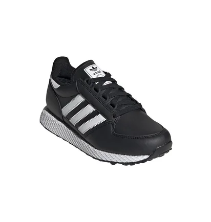 Кроссовки детские Adidas Forest Grove J Core Black White Eg8958
