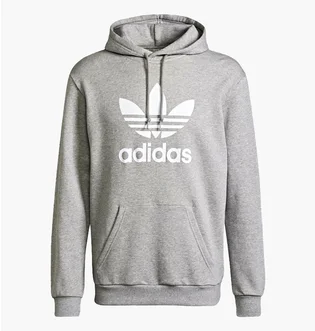 Худи мужское Adidas Adicolor Classics Trefoil Hoodie Grey H06669