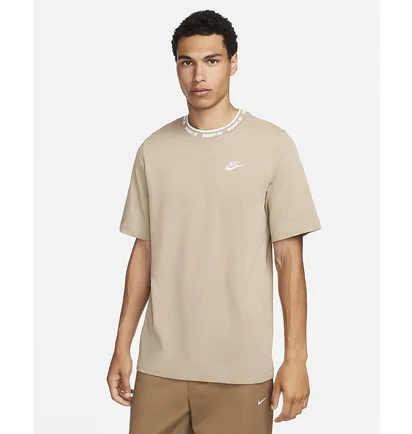 Футболка чоловіча Nike Sportswear Club Beige FB7309-247