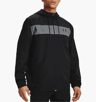 Толстовка чоловіча Under Armour Hooded Jacket Ua Sportstyle Windbreaker Black 1361621-001
