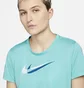 Футболка женская Nike Dri-Fit Swoosh Run Light Blue DD6478-392