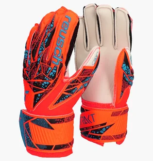 Перчатки вратарские детские Reusch Attrakt Finger Orange 5472510-2210