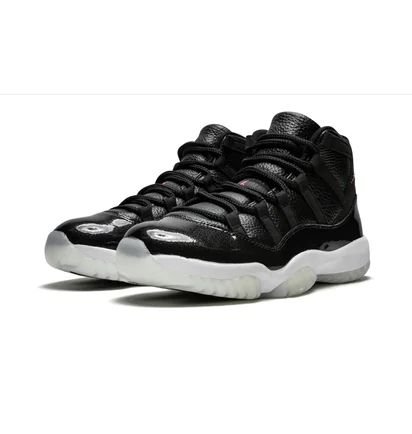 Кроссовки унисекс Air Jordan 11 Retro Black 378037-002