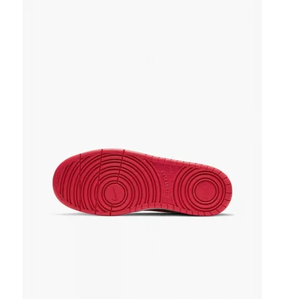 Кроссовки детские Nike Court Borough Mid 2 (Gs) Black/Red Cd7782-003