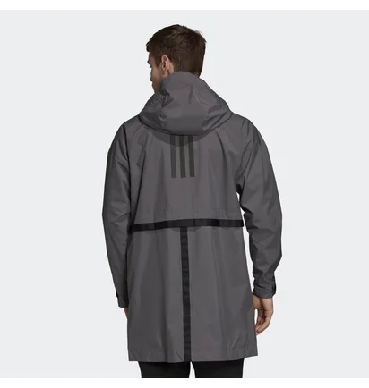 Ветровка мужская Adidas Urban Rain.Rdy Parka Grey GE5865