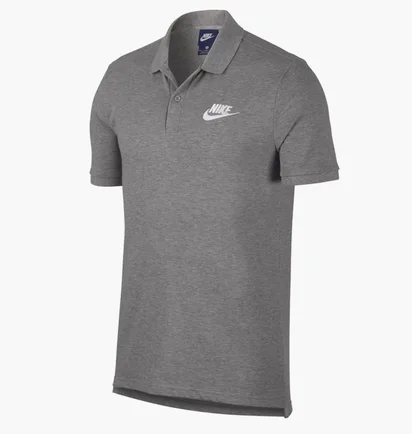 Футболка мужская Nike Polo Pq Matchup Grey 909746-063